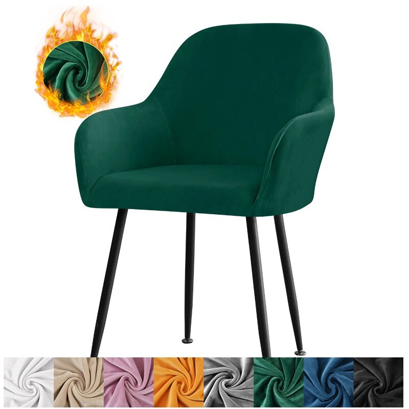 Stylish Velvet Chair Cover Elevate Your Home Decor with Elegance