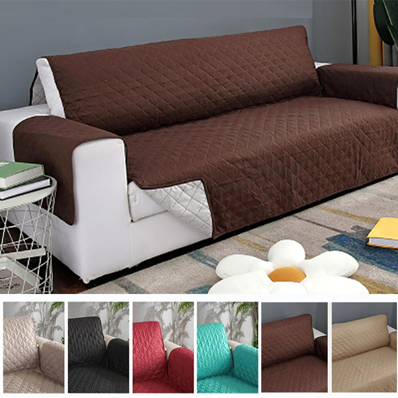Protect Your Furniture with an Anti-Slip Quilted Sofa Cover