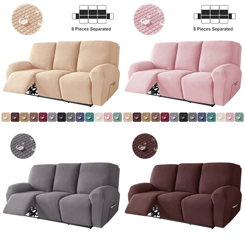 how to cover a recliner with a sheet