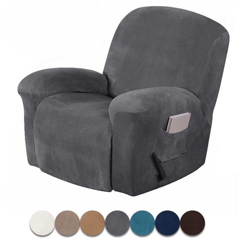 Transform Your Armchair with a Comfortable Slipcover High Grade Velvet Recliner Sofa Covers Council Bluffs
