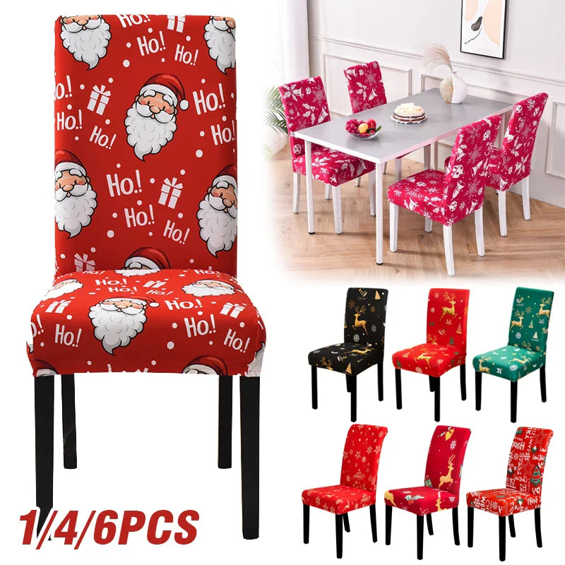 Christmas Chair Covers Dining Room Stretch Seat Protector Chair Covers