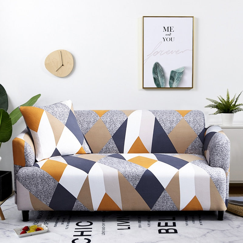 Transform Your Living Room with a Stretch Plaid Sofa Slipcover In Leeds