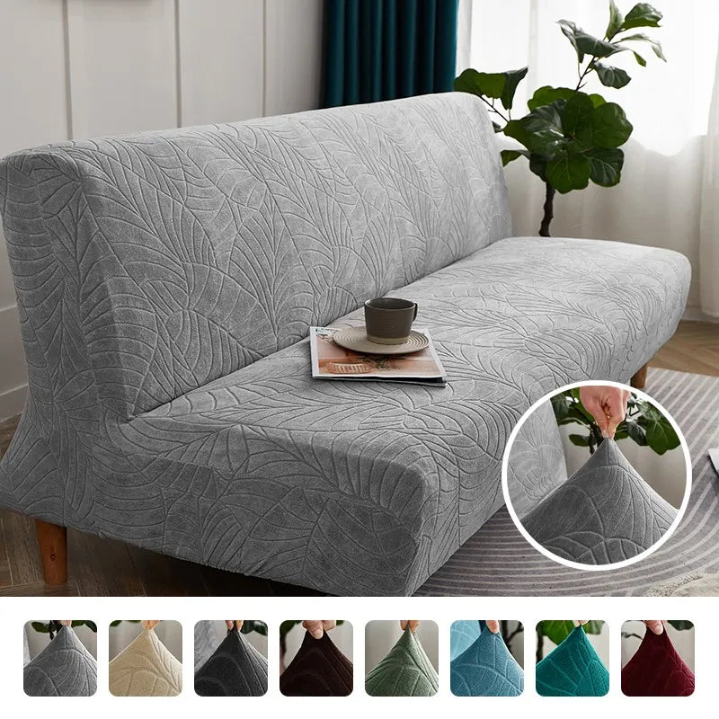 Transform Your Living Room with a Stylish Armless Sofa Cover In Reading