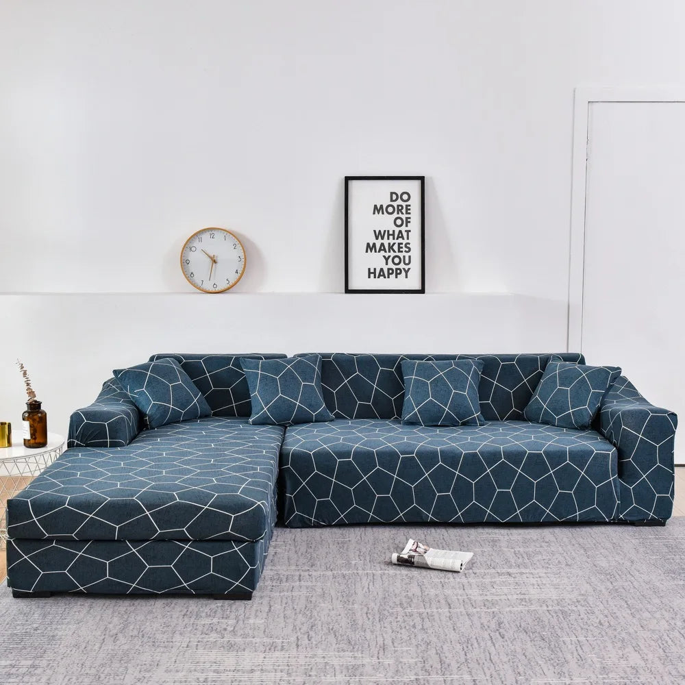 Upgrade Your Sofa with Elastic L Shape Sofa Covers for Living Room In Portsmouth