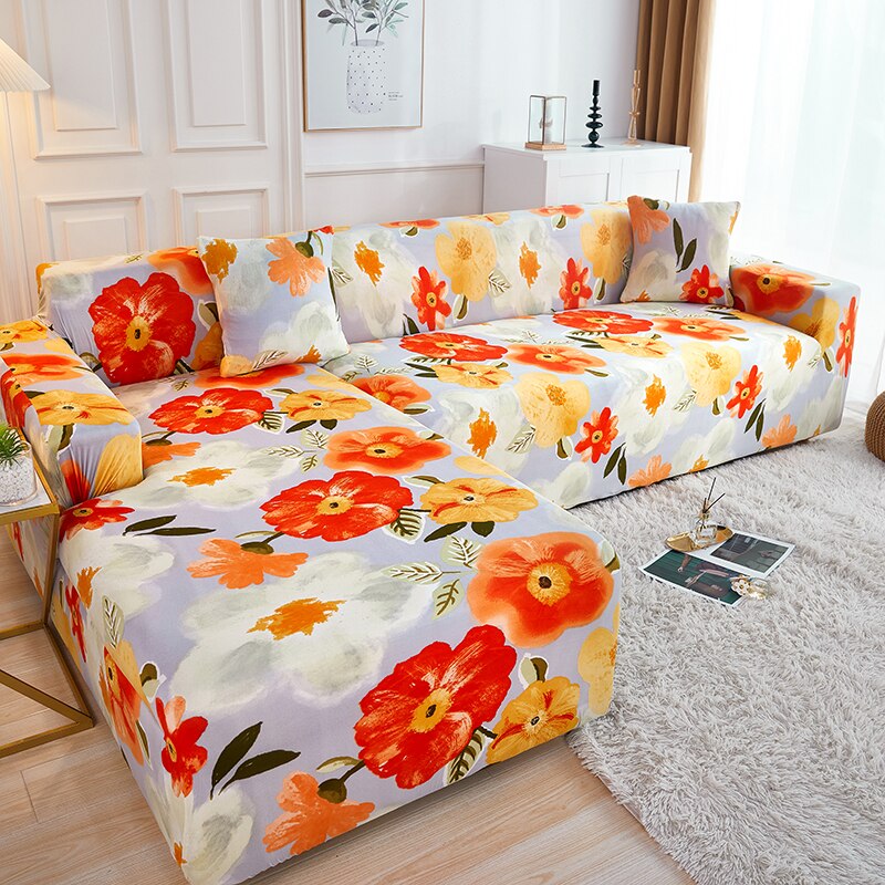 How to Protect Your L-shaped Sofa with a Floral Cover