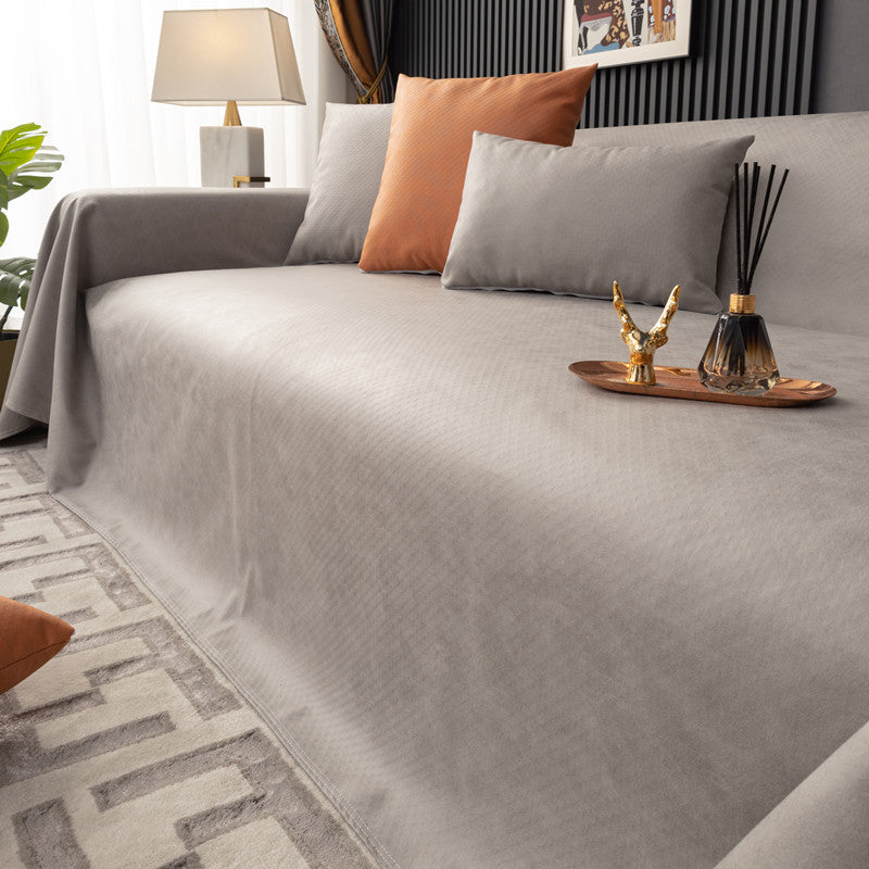 Protect Your Furniture with a  Waterproof Tech-Fabric Sofa Blanket Protector
