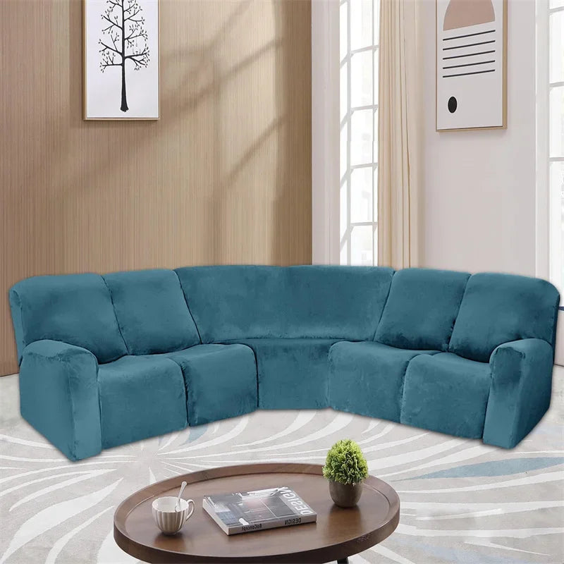 In Derby Revamp Your Living Room with a Velvet Recliner Cover Solution