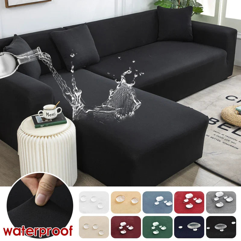Waterproof Corner Sofa Covers Elastic Thin Fabric Sofa Cover In Bradford