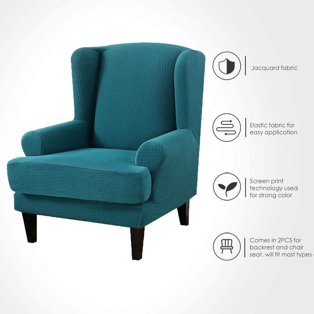 How to Enhance Your Home Decor with a Stylish Wing Chair Cover Set