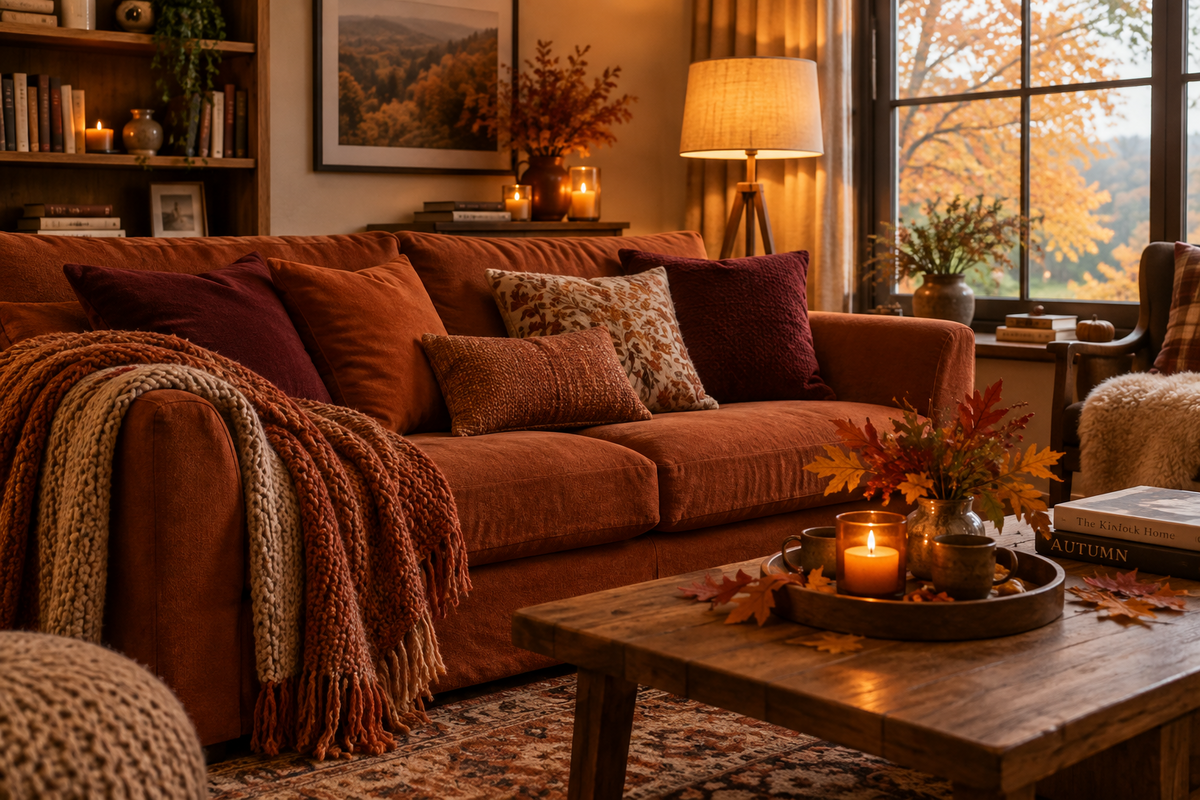 Cosy Autumn Sofa Refresh: Easy Ideas for a Warmer Living Room