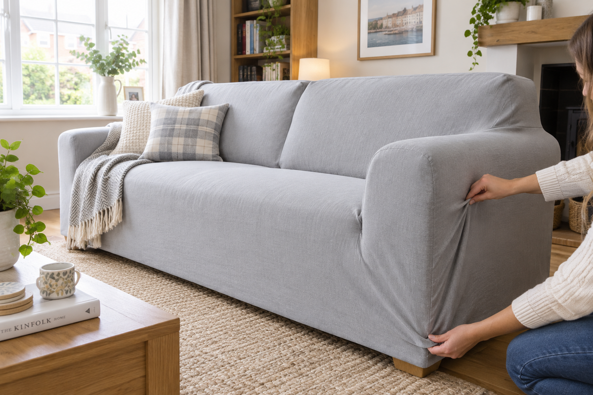 How to Put a Sofa Cover On: A Step-by-Step Guide