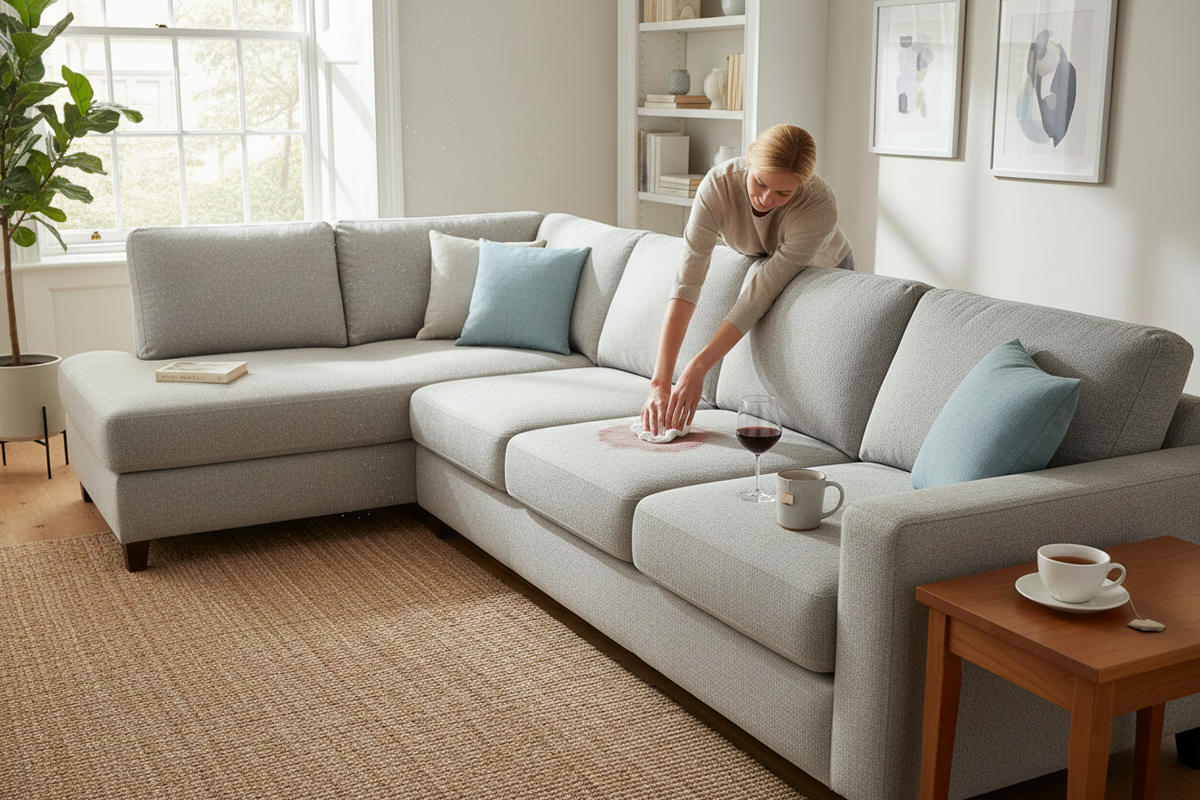How to Remove Stains from Sofa Covers: A UK Guide to Tea, Coffee, Wine and More