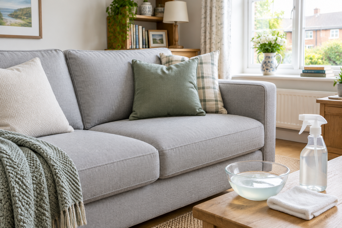 How to Remove Stains from Sofa Covers: Easy UK Cleaning Guide