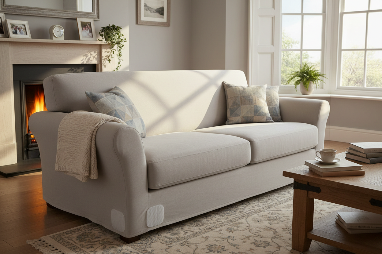 How to Stop Sofa Covers Slipping: An Honest Anti-Slip Guide for UK Homes