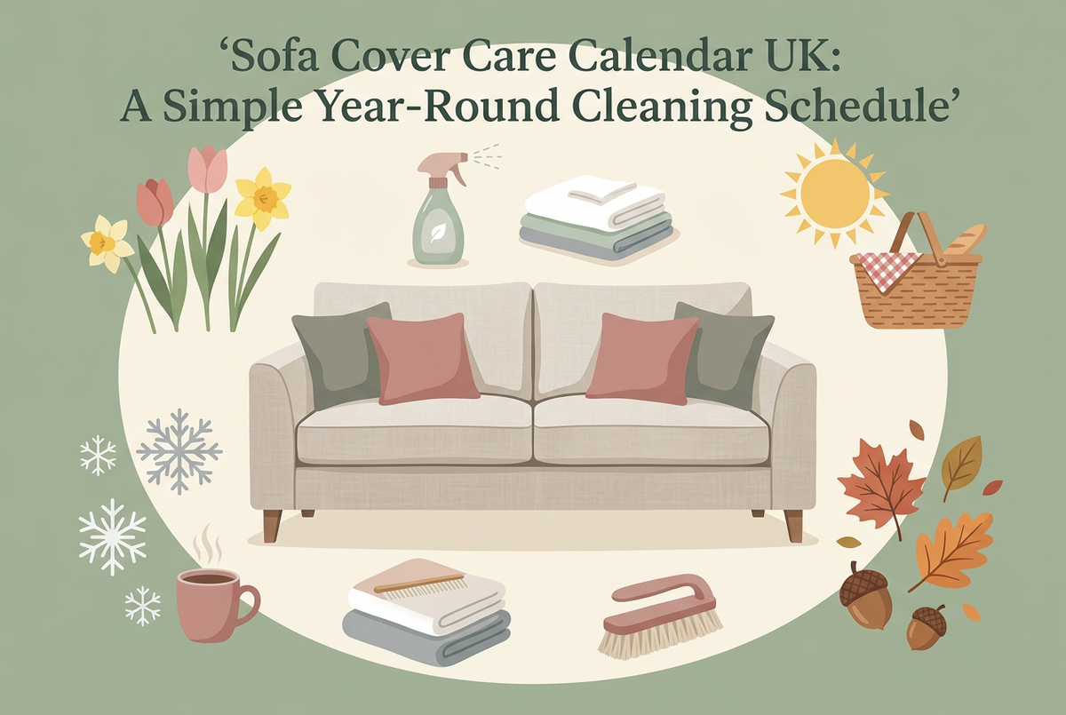 Sofa Cover Care Calendar UK: A Simple Year-Round Cleaning Schedule