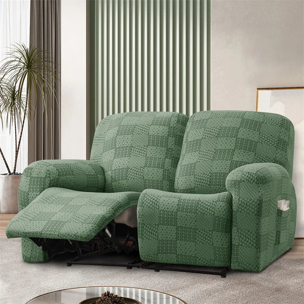 Two seater recliner sofa cover sale