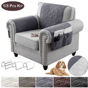 Waterproof Quilted Sofa Arm Cover