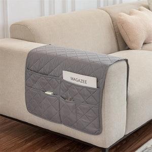 Solid Color Sofa Armrest Cover