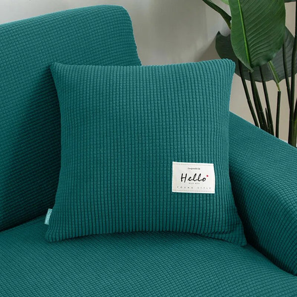 1pc 45x45cm Cushion Cover Polar Fleece Fabric Pillow Case Sofa Room Lower Pattern Pillowcases