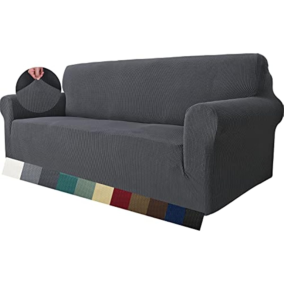 Super Stretch Couch Cover Universal Sofa Covers Living Room Jacquard Spandex Furniture Protector Dogs Pet Friendly Fitted Couch Slipcover