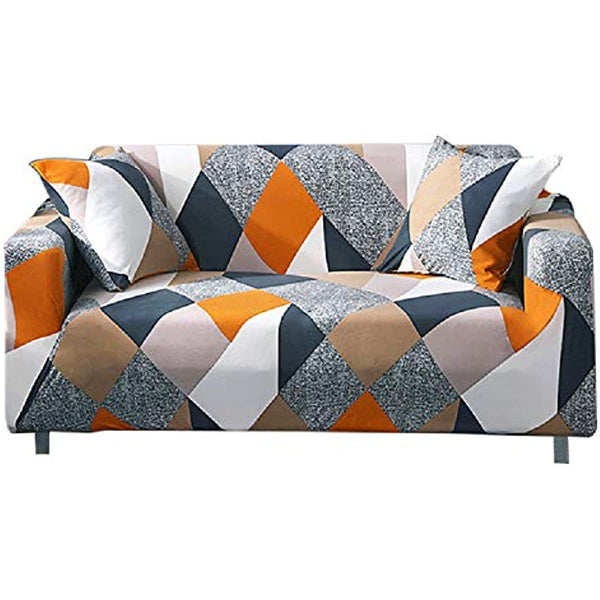 High Stretch Elastic Fabric Sofa Cover 1 2 3 4 Seater Sofa Slipcover Chair Loveseat Couch Cover Polyester Spandex Furniture Protector Cover