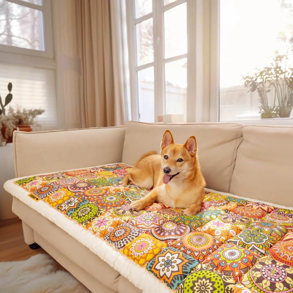 Boho-Chic Premium Sofa Throws Non-Slip Sofa Cushion All-Season Cross-Border Exclusive Convertible Pet-Friendly Floor Mat Couch Covers For Dog