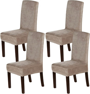 High-grade Velvet Dining Chair Cover