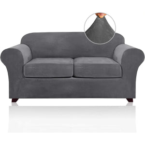 Luxury Real Velvet Stretch Sofa Covers