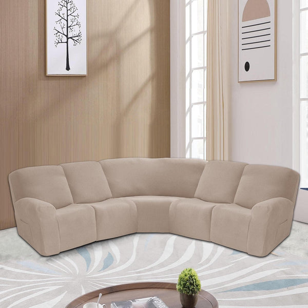 Jacquard 5-Seater Recliner Cover