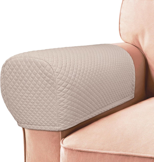 Stretch Couch Arm Covers Breathable Armrest Covers for Sofas Arm Covers Keep Home Clean Scratch-Resistant Sofa Arm Covers