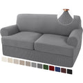 T Cushion Sofa Slipcovers Sofa Cover for T Cushion Sofa Couches Stretch Couch Cover with T Cushion Covers Machine Washable