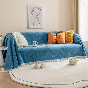 Chenille Sofa Towel Blanket Sectional Cover
