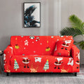 Christmas Sofa Slipcover Elastic Sofa Covers for Living Room Couch Cover L Shape Corner Sofa Cover 1/2/3/4 Seaters