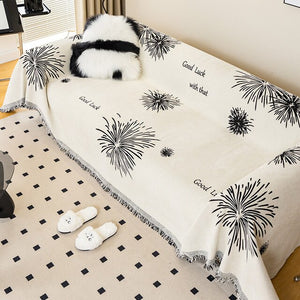 Colorful Fireworks Throw Blanket