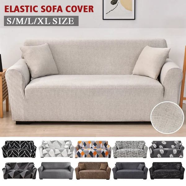 Stretch Plaid 3 Seater Sofa Cover Elastic Sofa Slipcover for Living Room Funda Sofa Chair Couch Cover Home Decor