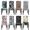 Dining Chair Covers Spandex Stretch Seat Cover for Wedding Office Kitchen Banquet Party Seat Case Housse De Chaise Home Textile