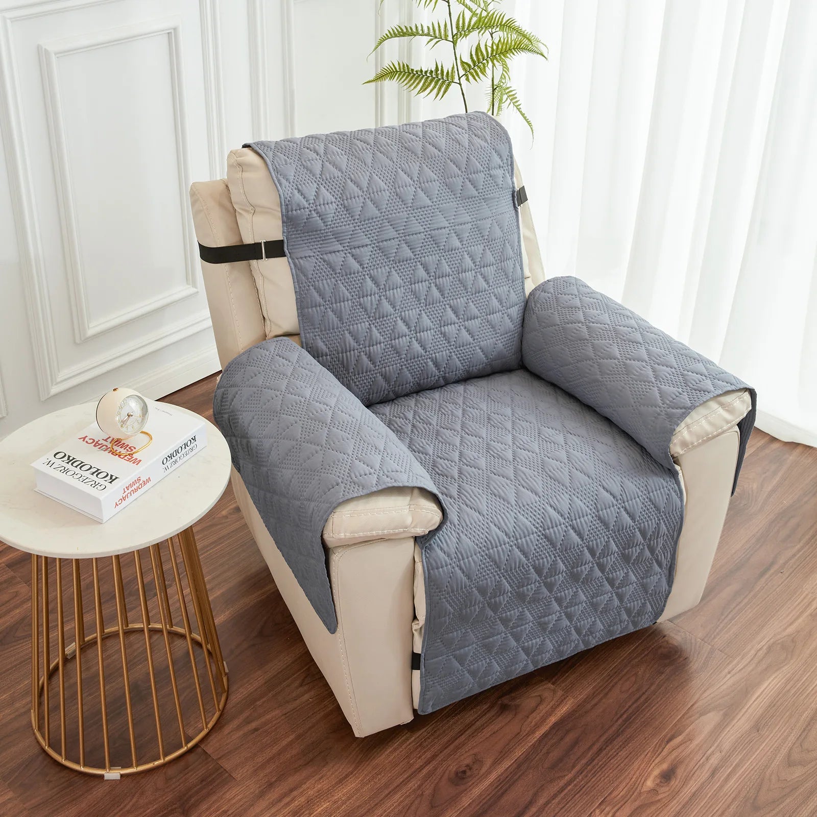 Double side Waterproof Sofa Covers Dogs Pets Kids Recliner Anti Slip C SofaCoverUK