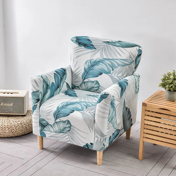 Elastic Single Sofa Cover Tub Chair Cover Nordic Home Decor Room All Inclusive Armchair Slipcover Club Bar Hotel Sofa Covers