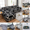Elastic L Shaped Sofa Cover for Living Room Geometric Couch Cover Pets Corner Chaise Longue Sofa Slipcover Cushion Cove