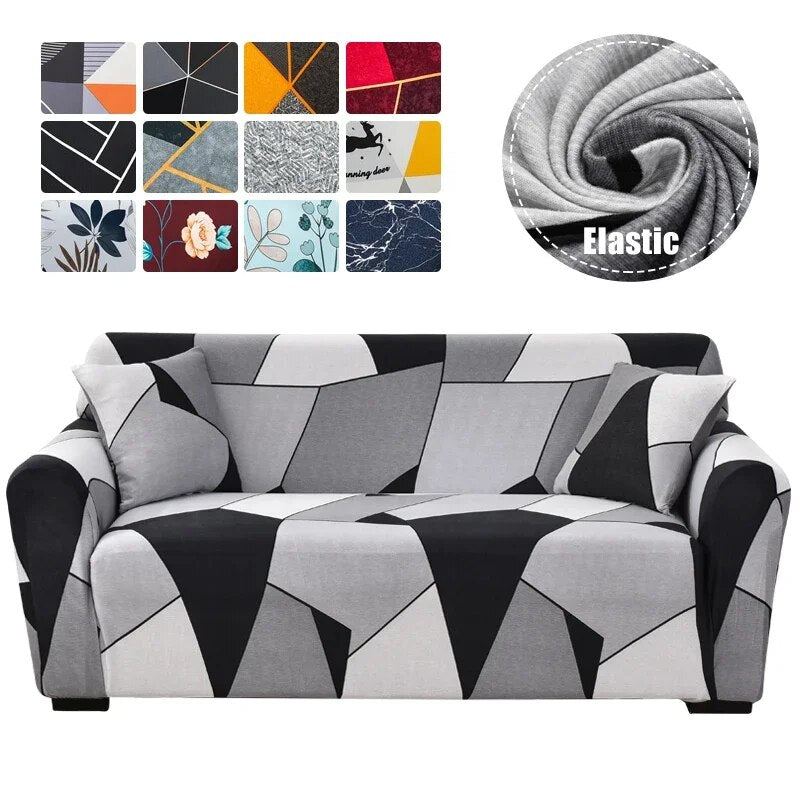 Floral Pattern Sofa Cover