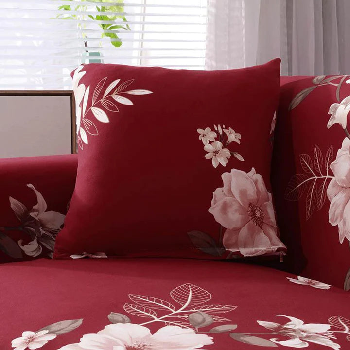 Floral Pillow Cover SofaCoverUK