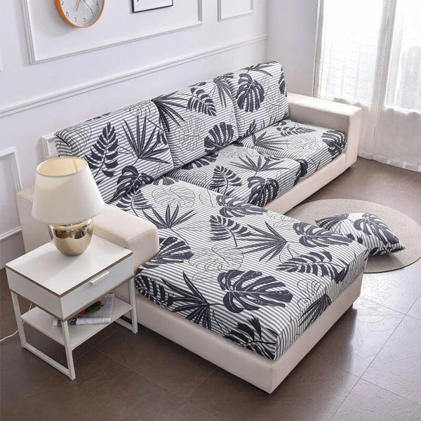 Flower Color Sofa Cushion Covers Elastic Home Decoration Protector Seat Cover Couch Cover Slipcover Personality Matching Washable