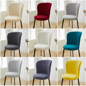 Jacquard Arc Shape Chair Cover