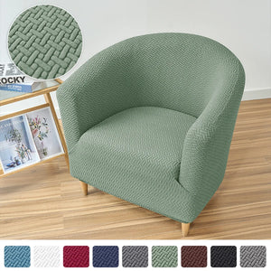 Jacquard Bath Tub Armchair Seat Cover