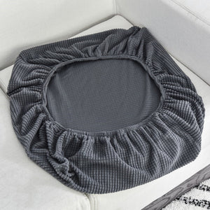 Jacquard Polar Fleece Stretch Cushion Cover