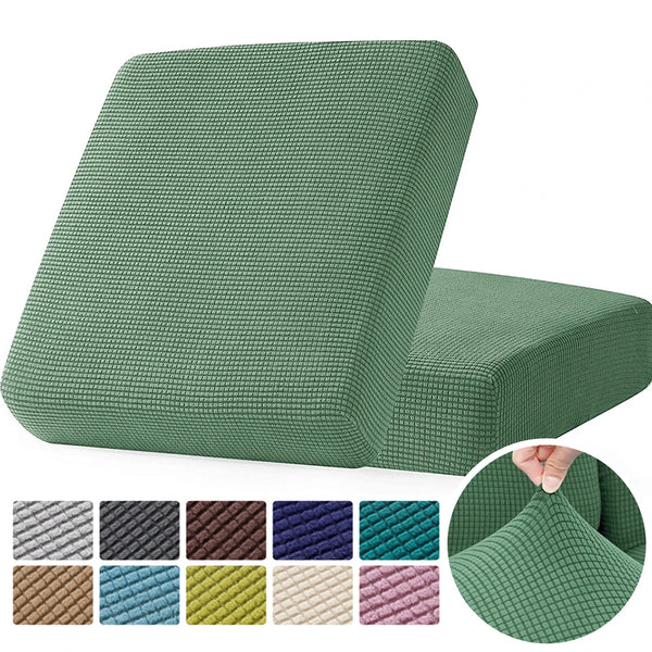 Jacquard Sofa Seat Cushion Covers Polar Fleece Sofa Covers Stretch Washable Removable L Shape Corner Sofa Slipcover