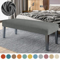 Jacquard Stretch Bench Seat Covers for Dining Room Bedroom Spandex Anti-dirty Home Decor Piano Chair Cover Washable