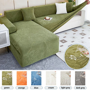 Jacquard Waterproof L-Shaped Sofa Covers