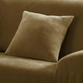 Khaki Plush - Pillow Cover