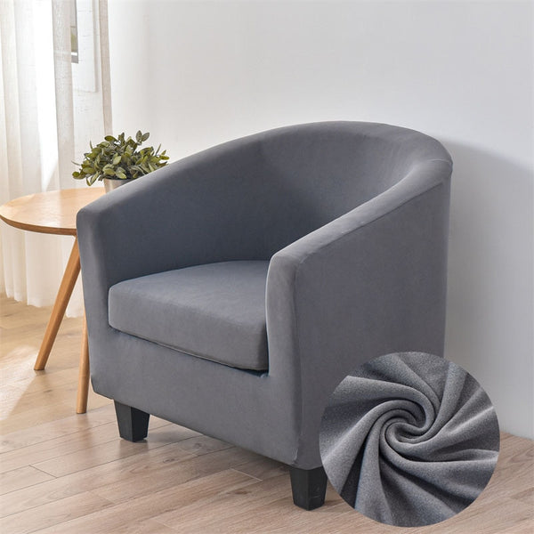 New Spandex Club Sofa Cover Relax Stretch Single Seater Tub Couch Slipcover for Living Room Elastic Armchair Protector Cover